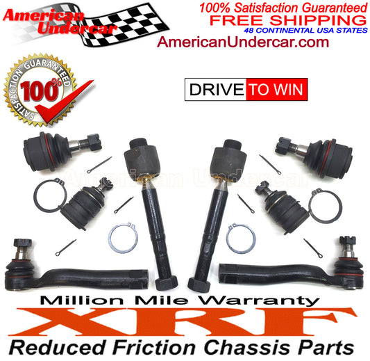 XRF Steering and Suspension Tie Rods Ball Joints Kit | 2007-2021 Toyota Tundra