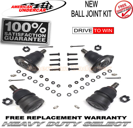 HD Ball Joint Upper & Lower Kit | 1983-1995 Chevrolet S10, GMC Jimmy 2WD
