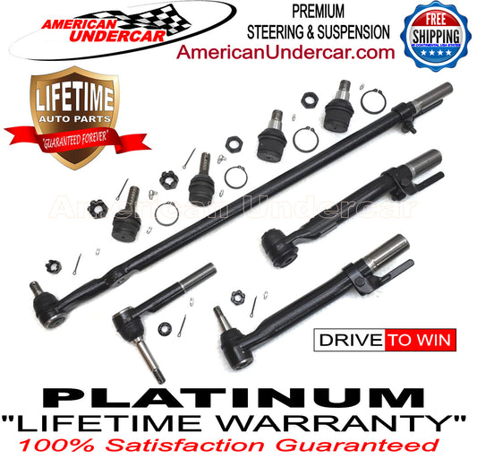 Lifetime Ball Joint Steering Suspension Kit | 2005-2010 Ford F550 Super Duty 2WD