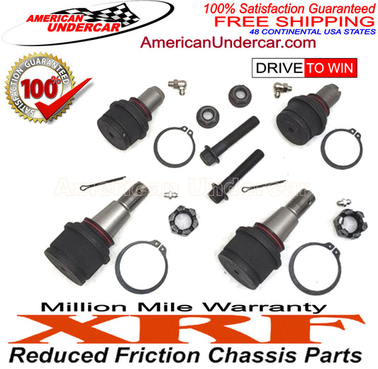 XRF Ball Joints Upper and Lower Suspension Kit | 1992-2006 Ford E250 2WD
