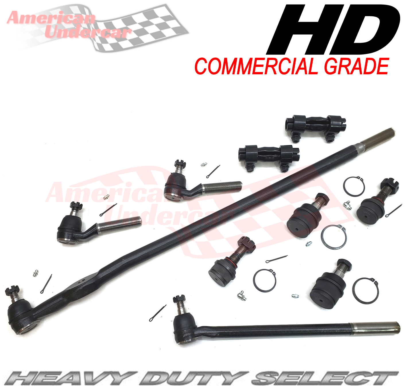 HD Steering and Suspension Kit | 1985-1994 Ford F250 4x4 with 3850 Axle
