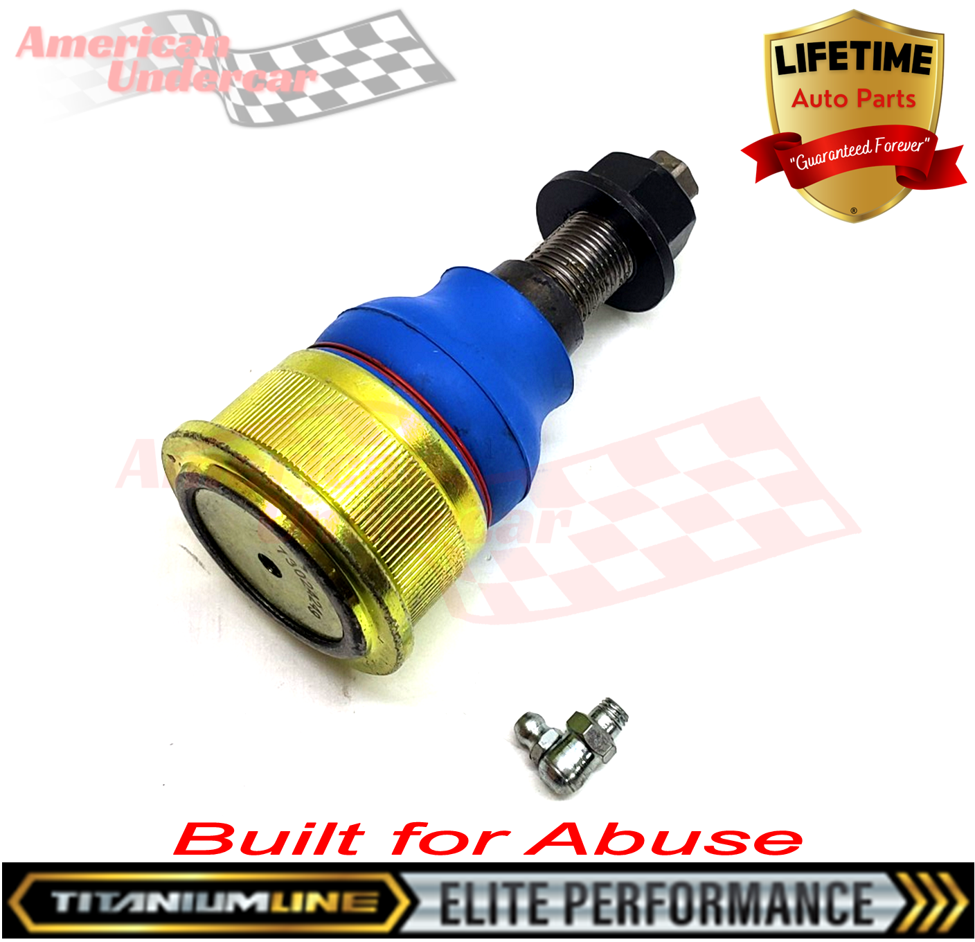 Lifetime Titanium Line Track Bar Ball Joint Kit | 2005-2023 Ford F250 F350 F450 F550 Super Duty