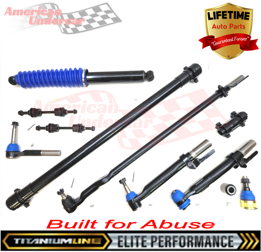 Lifetime Titanium Line Steering and Suspension Kit | 2011-2023 Ford F450 Super Duty | Wide Frame