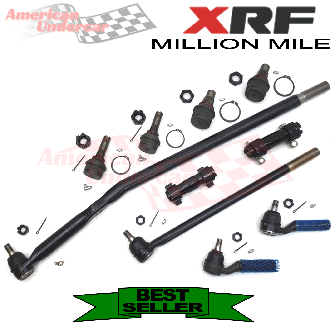 XRF Steering and Suspension Kit | 1995-1996 Ford F250 4x4, 4600lb Axle