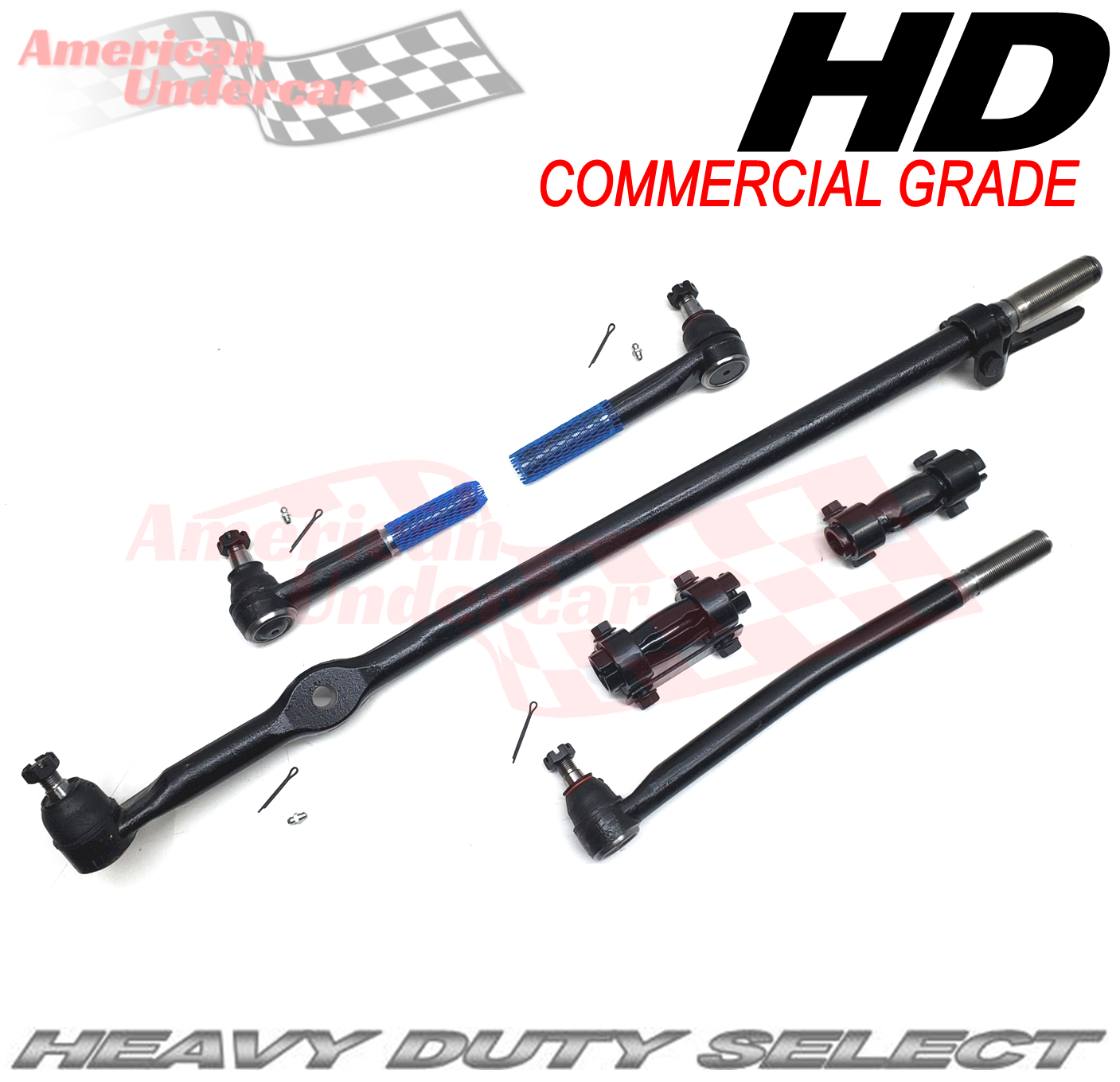 HD Tie Rod Steering Kit | 1999-2004 Ford F250 F350 Super Duty 2WD