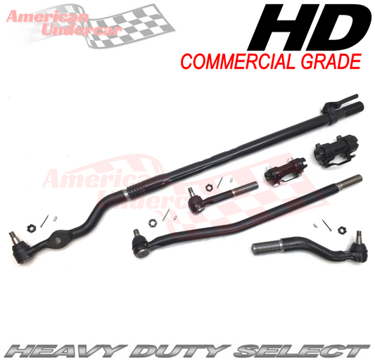 HD Tie Rod Steering Kit | 1999-2004 Ford F450 F550 Super Duty 2WD 4x4