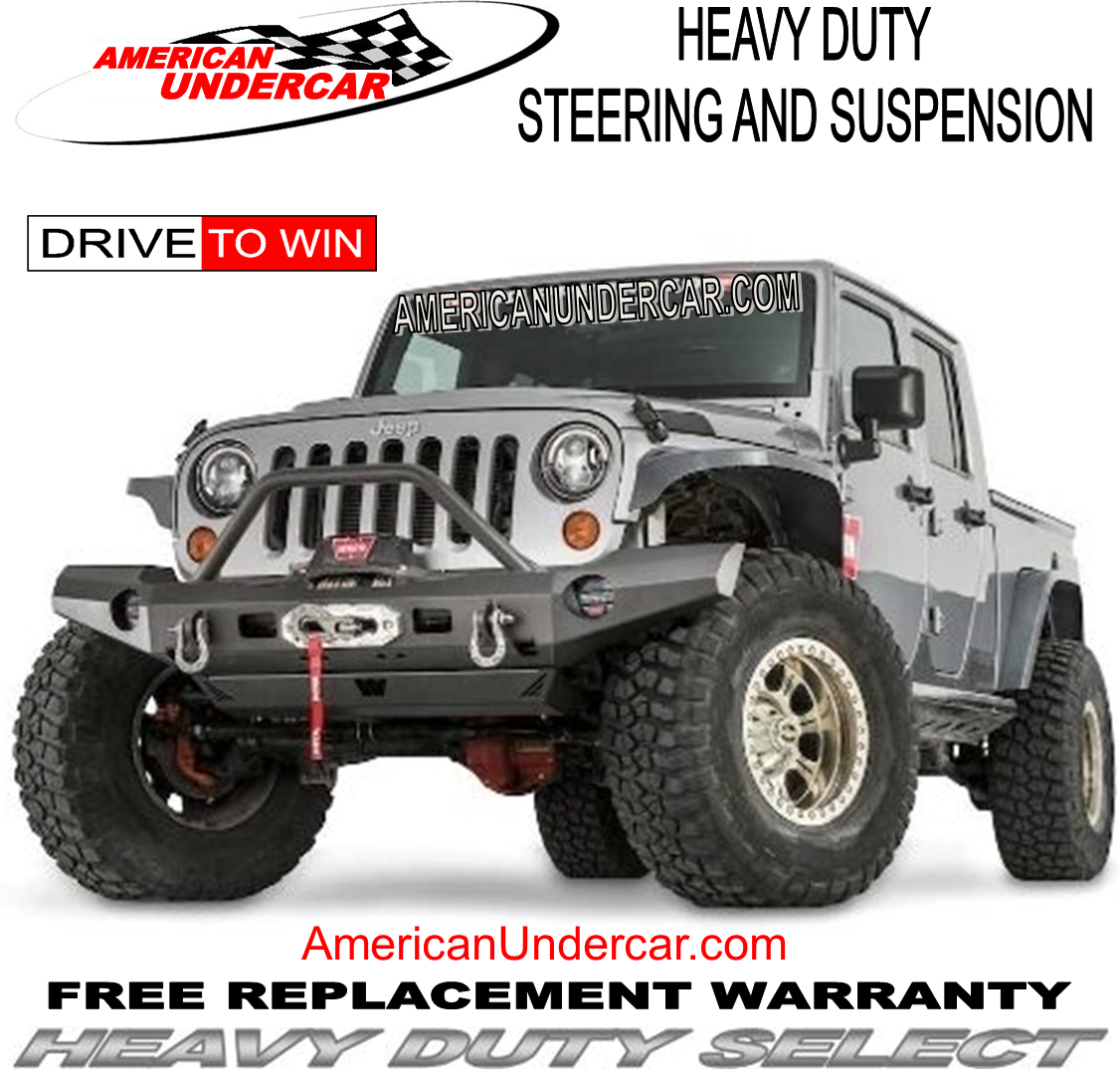 HD Tie Rod Steering Kit 1997-2006 Jeep Wrangler 4x4