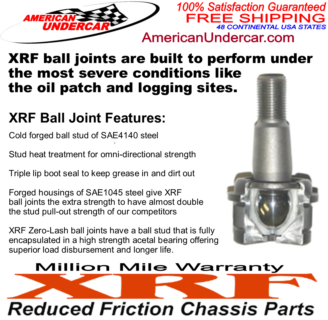 XRF Ball Joint Suspension Kit | 1963-1982 Chevrolet Corvette