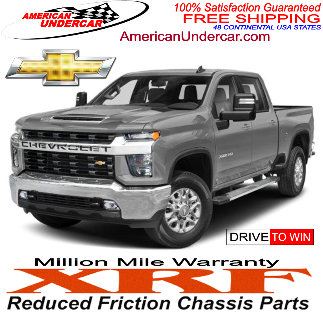 XRF Steering and Suspension Kit 1996-1999 Chevrolet GMC K1500 with Forged Lower Arms