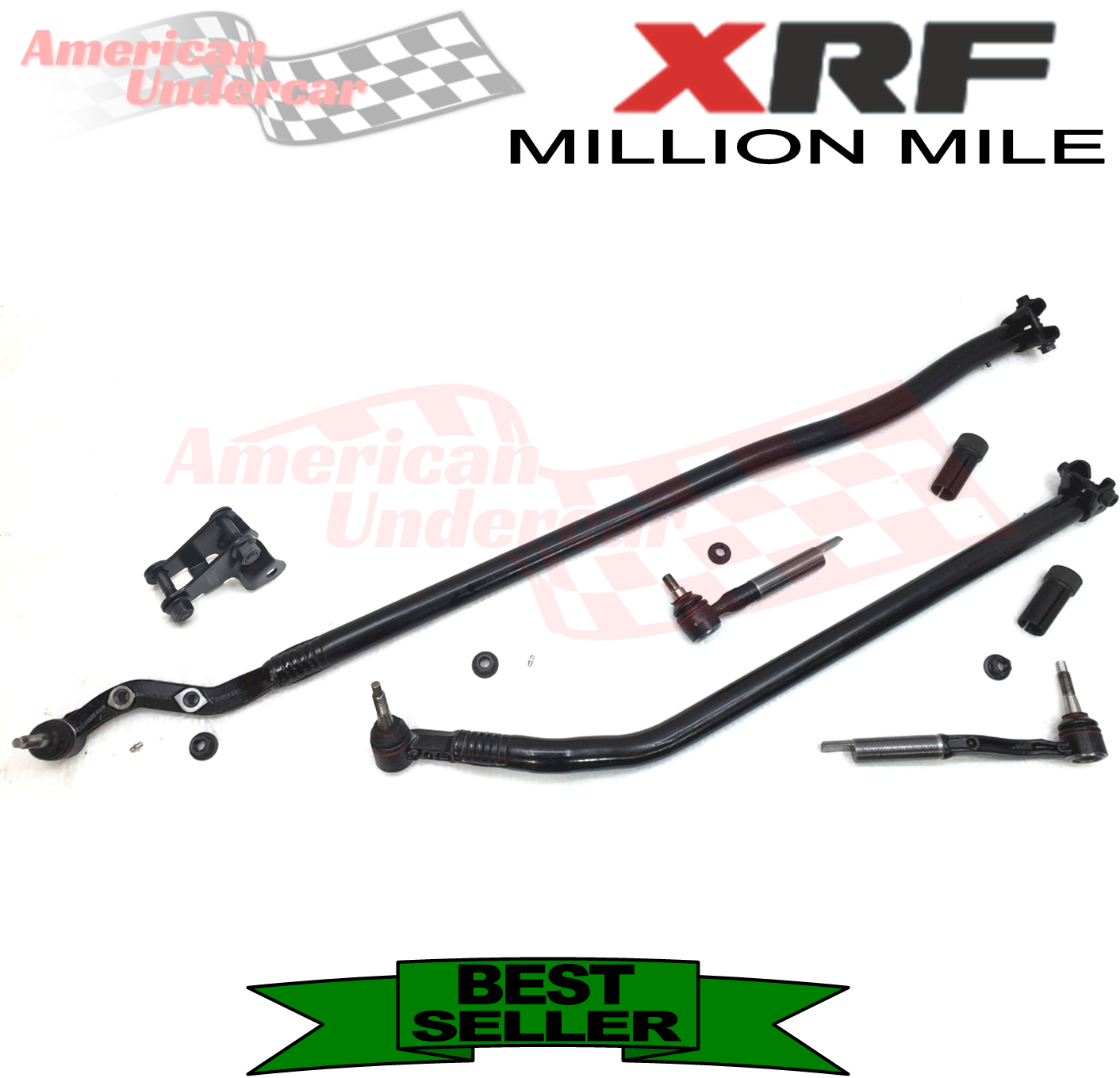 XRF Tie Rod Steering Kit | 2018-2025 Jeep Wrangler JL, Gladiator JT 4x4 DANA 30 axle