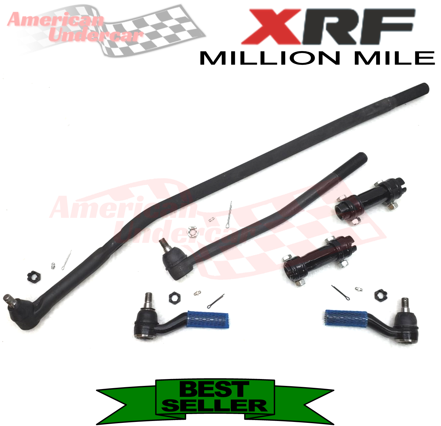 XRF Tie Rod Steering Kit | 2007 Ford E250 E350 E450 Super Duty (Single Rear Wheel)
