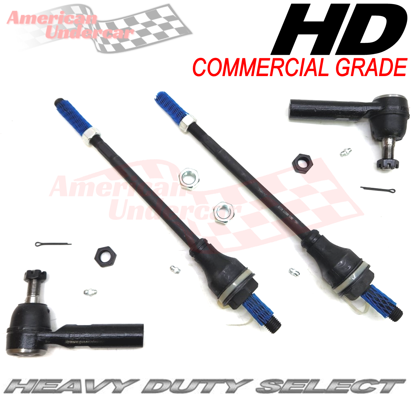 HD Tie Rod Steering Kit 2003-2025 Express, Savanna, 2500 3500