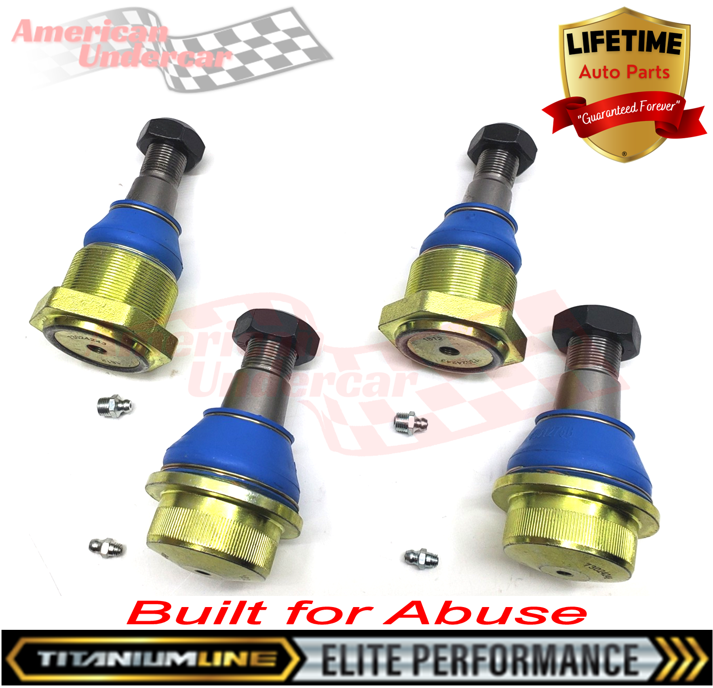 Lifetime Titanium Line Ball Joint Suspension Kit | 2008-2023 Dodge Ram 4500 5500