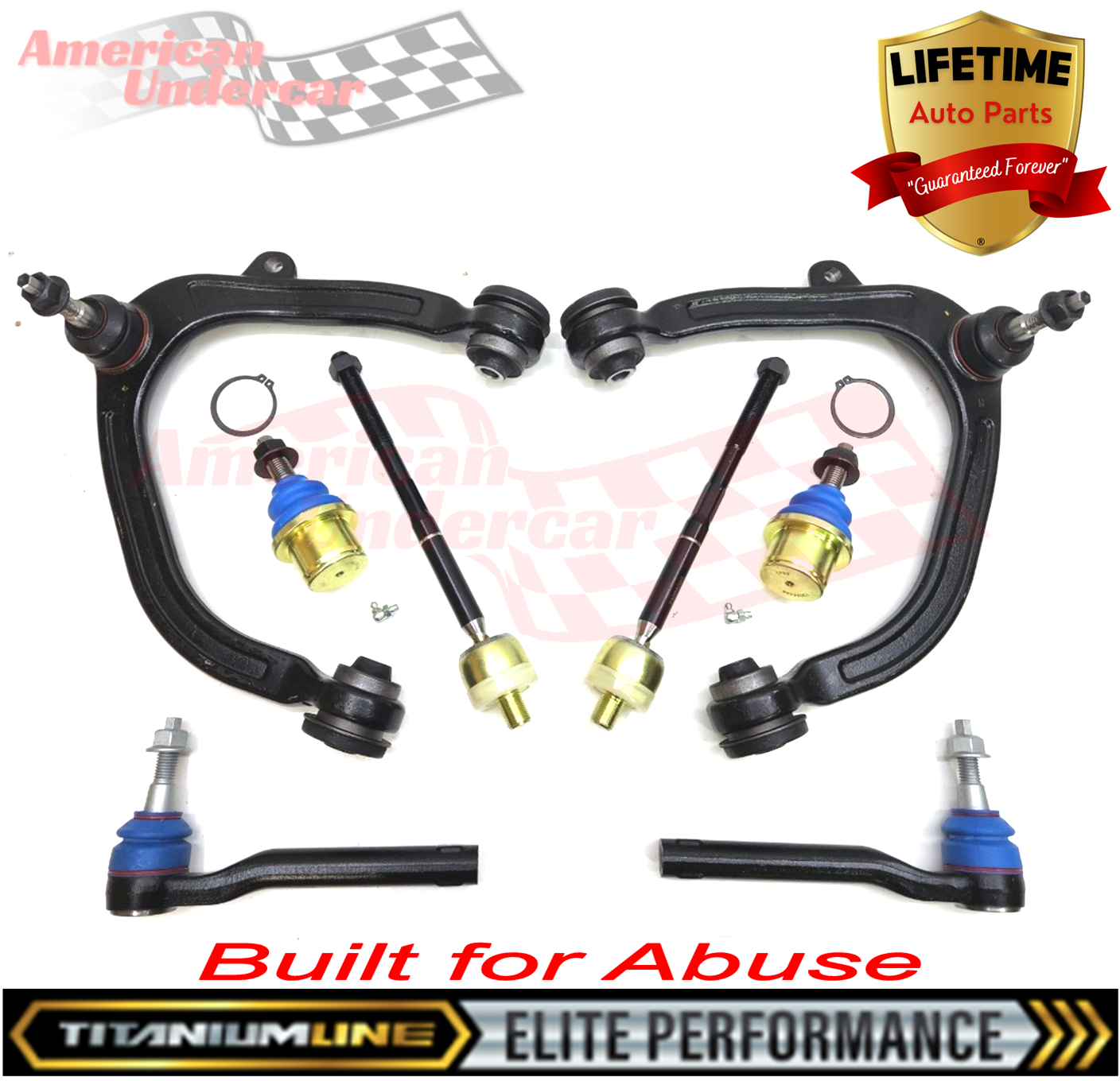 Lifetime Titanium Line Steering and Suspension Kit | 2009-2014 Ford F150