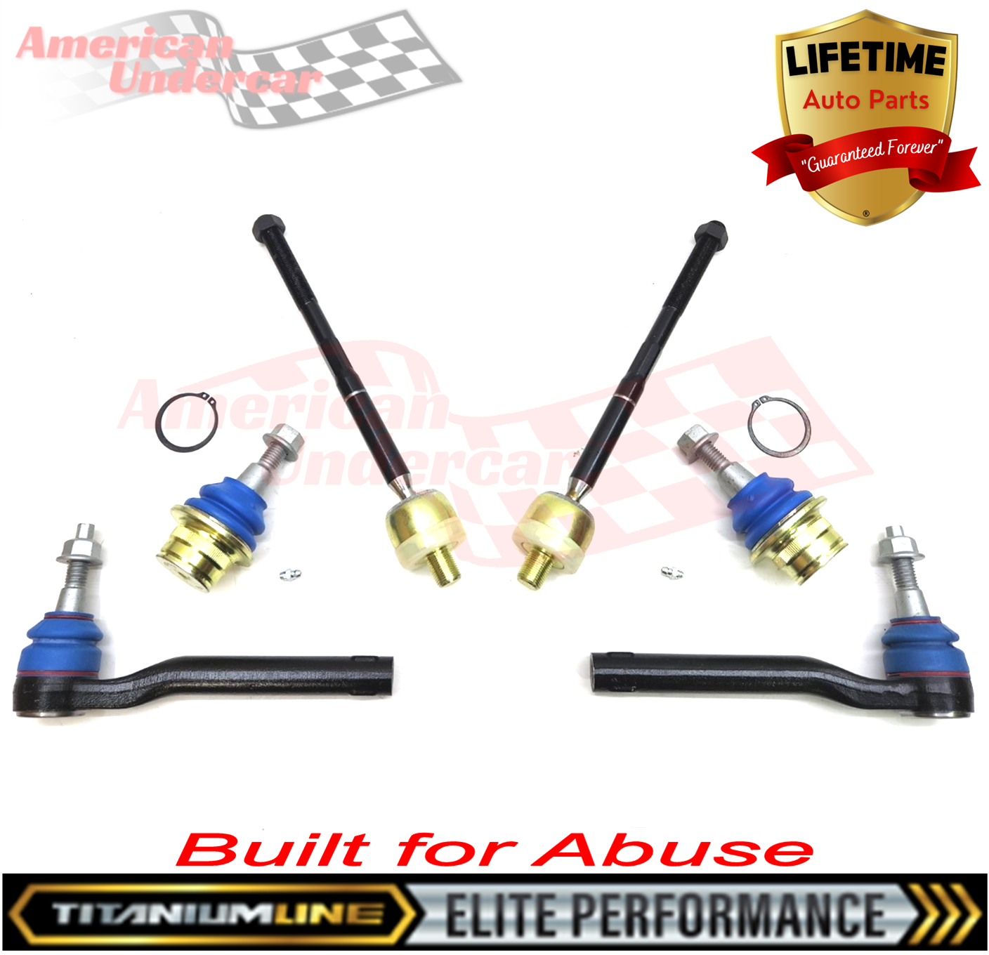 Lifetime Titanium Line Steering and Suspension Kit | 2021 Ford F150 Raptor 3.5L V6 4x4