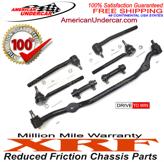 XRF Tie Rod Center Link Adjusting Sleeves Steering Kit | 1975-1981 Chevrolet, Buick, Oldsmobile, Pontiac