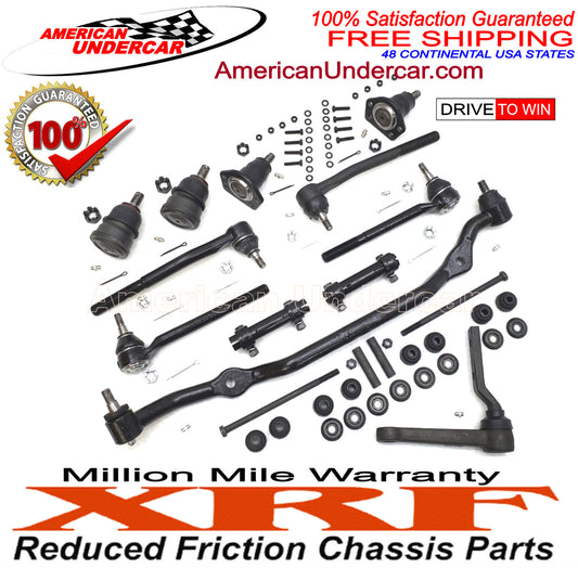 XRF Ball Joint Tie Rod Idler Arm Center Link Steering Kit | 1975-1981 Chevrolet, Buick, Oldsmobile, Pontiac