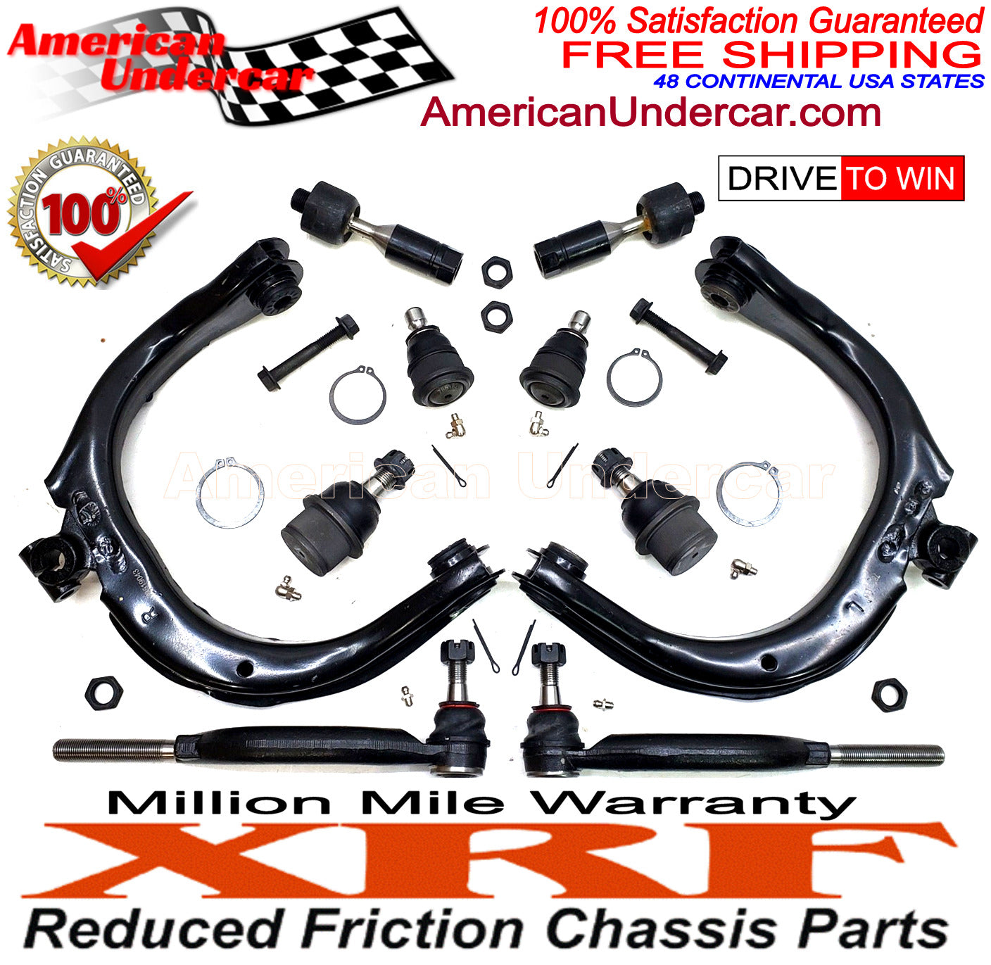 XRF Steering and Suspension Kit for 2002-2009 Chevrolet Trailblazer 2WD