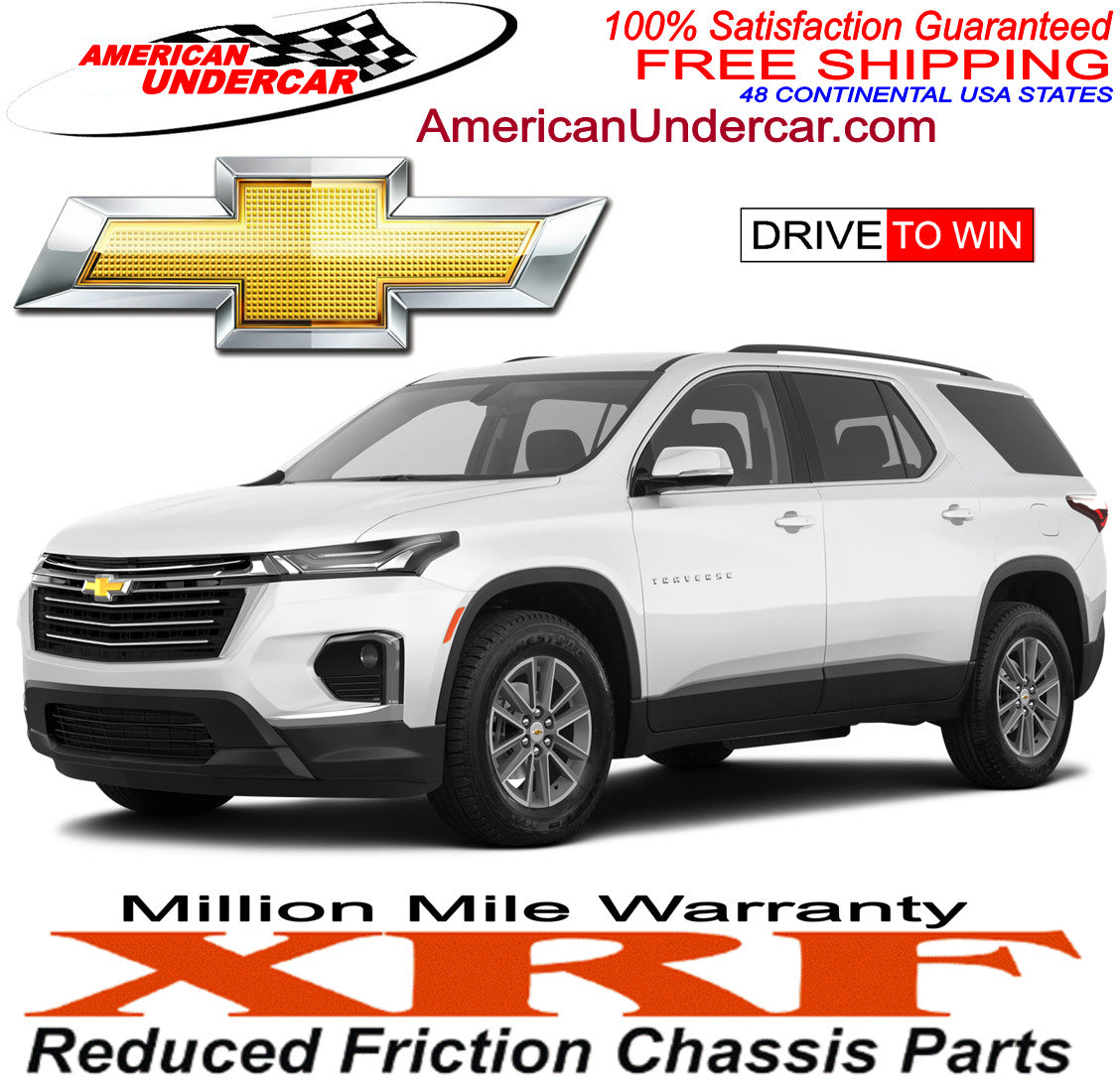 XRF Steering and Suspension Kit | 2017-2023 Cadillac XT5, GMC Acadia