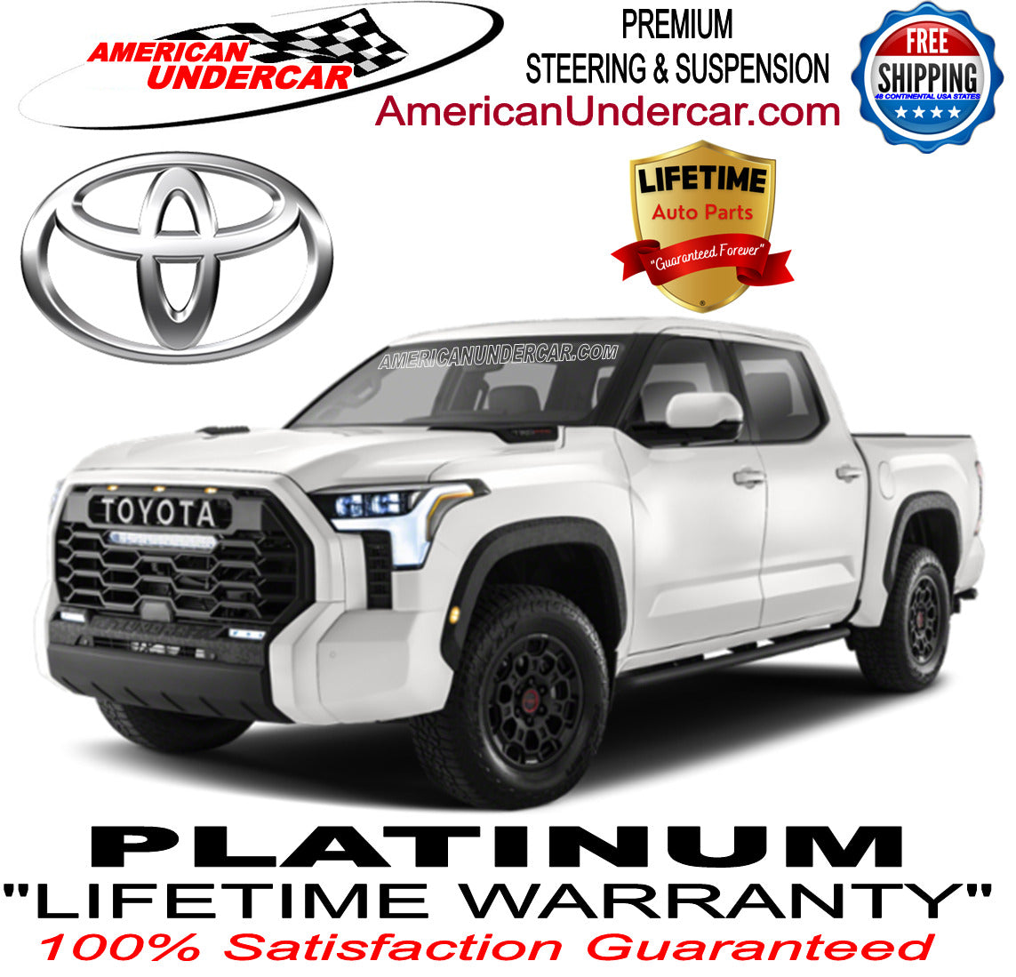 Lifetime Ball Joints Suspension Kit | 1995-2007 Toyota Tundra Sequoia Tacoma