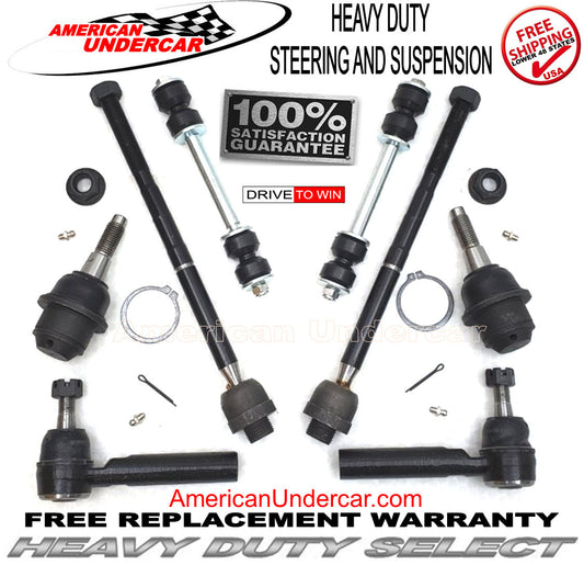 HD Ball Joint & Tie Rod Steering Kit | 2014-2018 Chevrolet, GMC, Cadillac 2WD