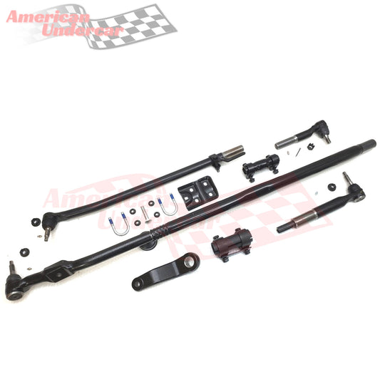 HD T Style Tie Rod Drag Link Steering Kit | 2003-2012 Dodge Ram 2500 3500 4x4