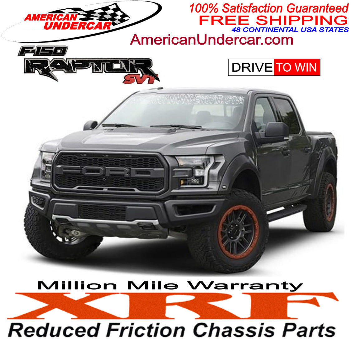XRF Steering and Suspension Kit | 2017-2020 Ford F150 Raptor  3.5L 4x4