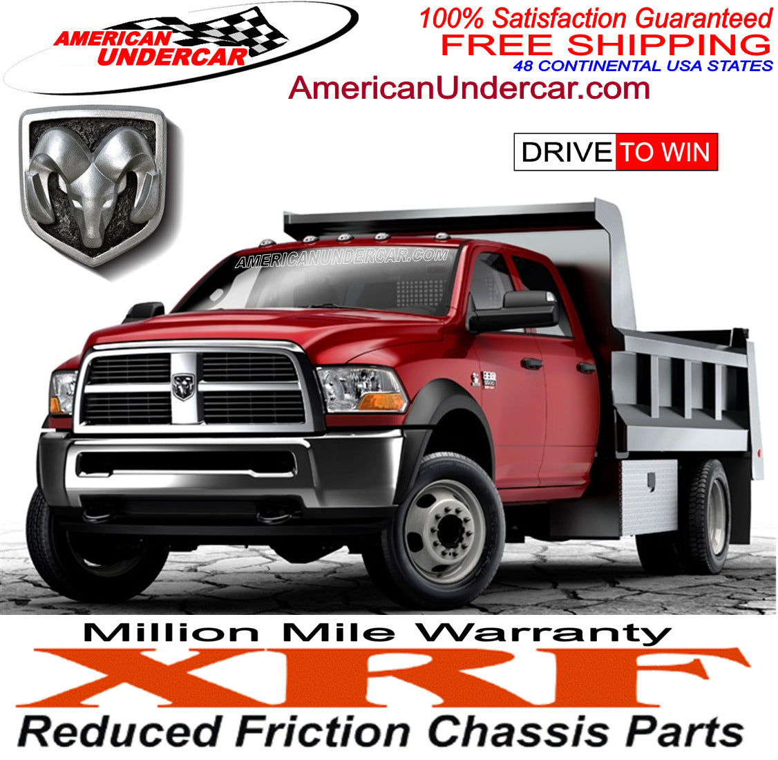 XRF Tie Rod Steering Kit | 2008-2012 Dodge Ram 4500 5500