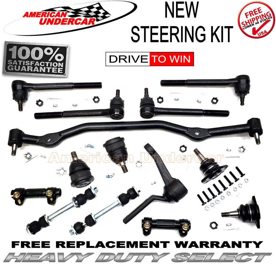 HD Ball Joint Tie Rod Idler Arm Center Link Kit | 1968-1970 Buick, Chevrolet, Oldsmobiles, Pontiac