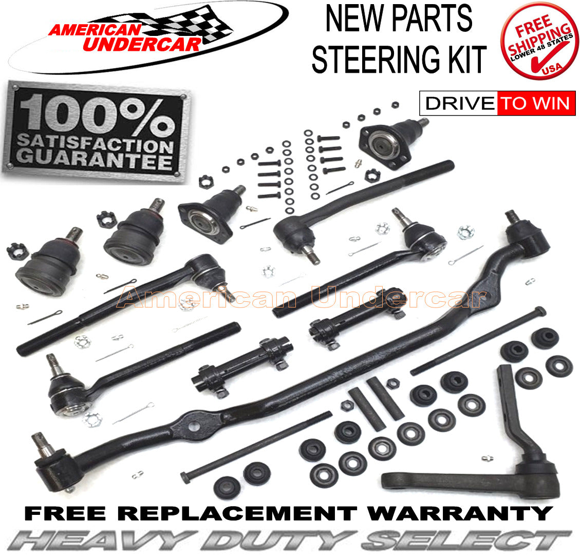 HD Center Link Ball Joint Tie Rod Kit | 1978-1987 Chevrolet, Buick, Pontiac