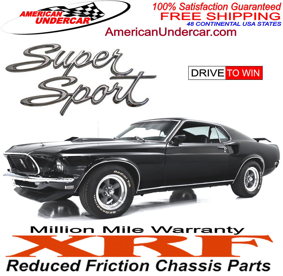 XRF Tie Rod Center Link Adjusting Sleeves Steering Kit | 1975-1981 Chevrolet, Buick, Oldsmobile, Pontiac