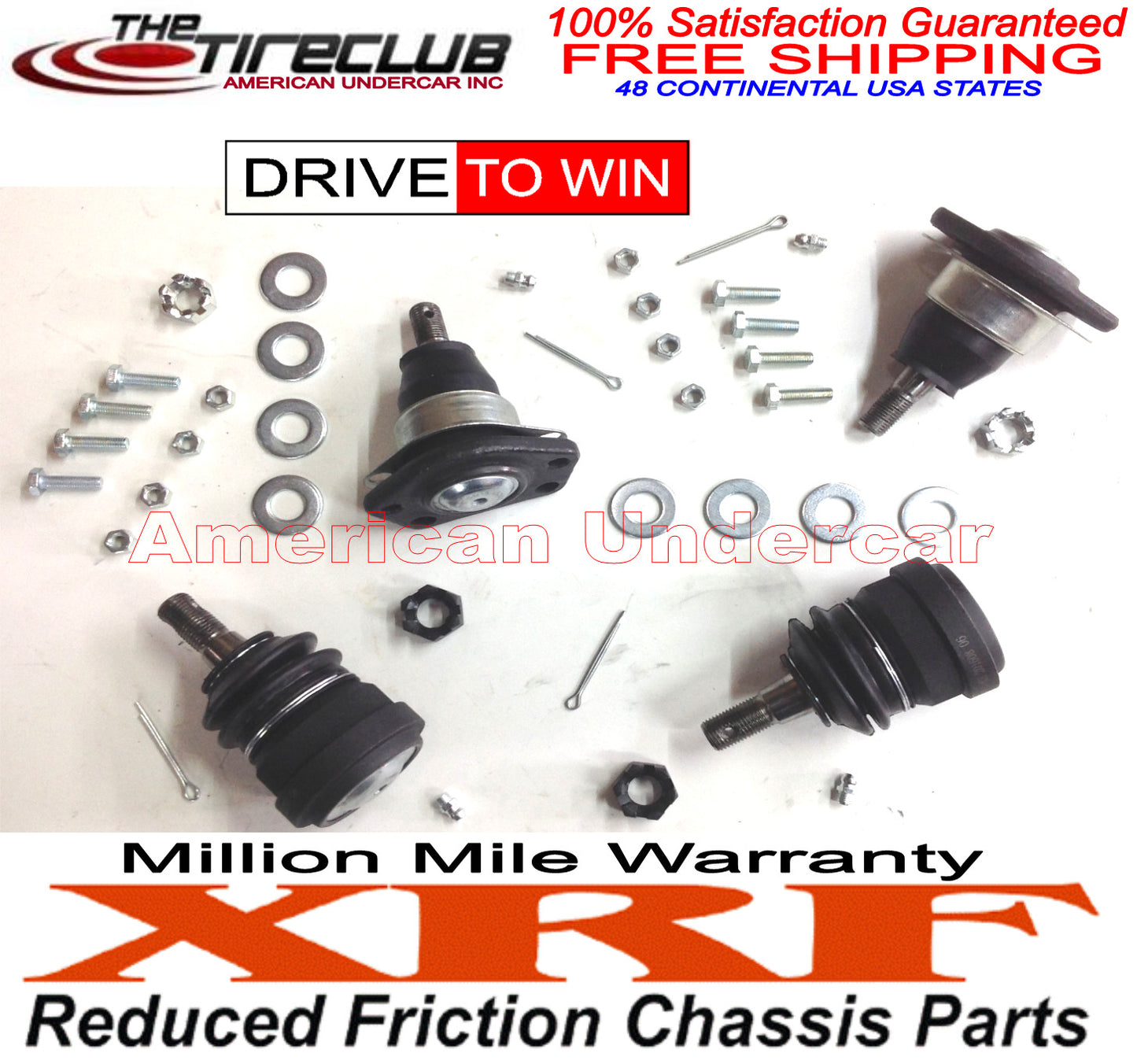 XRF Ball Joint Upper & Lower Kit | 1971-1996 Buick Cars 2WD