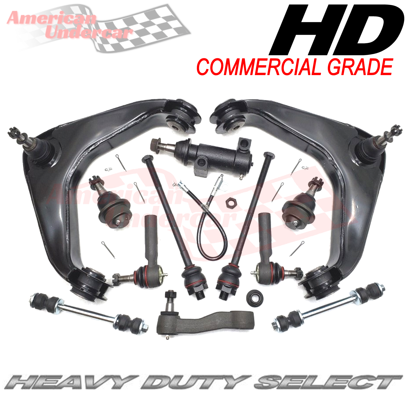 Heavy Duty Chevrolet GMC Steering and Suspension Kit 2001-2007 2WD & 4x4