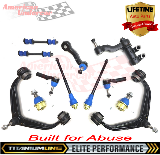Lifetime Titanium Line Steering and Suspension Kit | 2011-2019 Chevrolet GMC 2500HD 3500HD