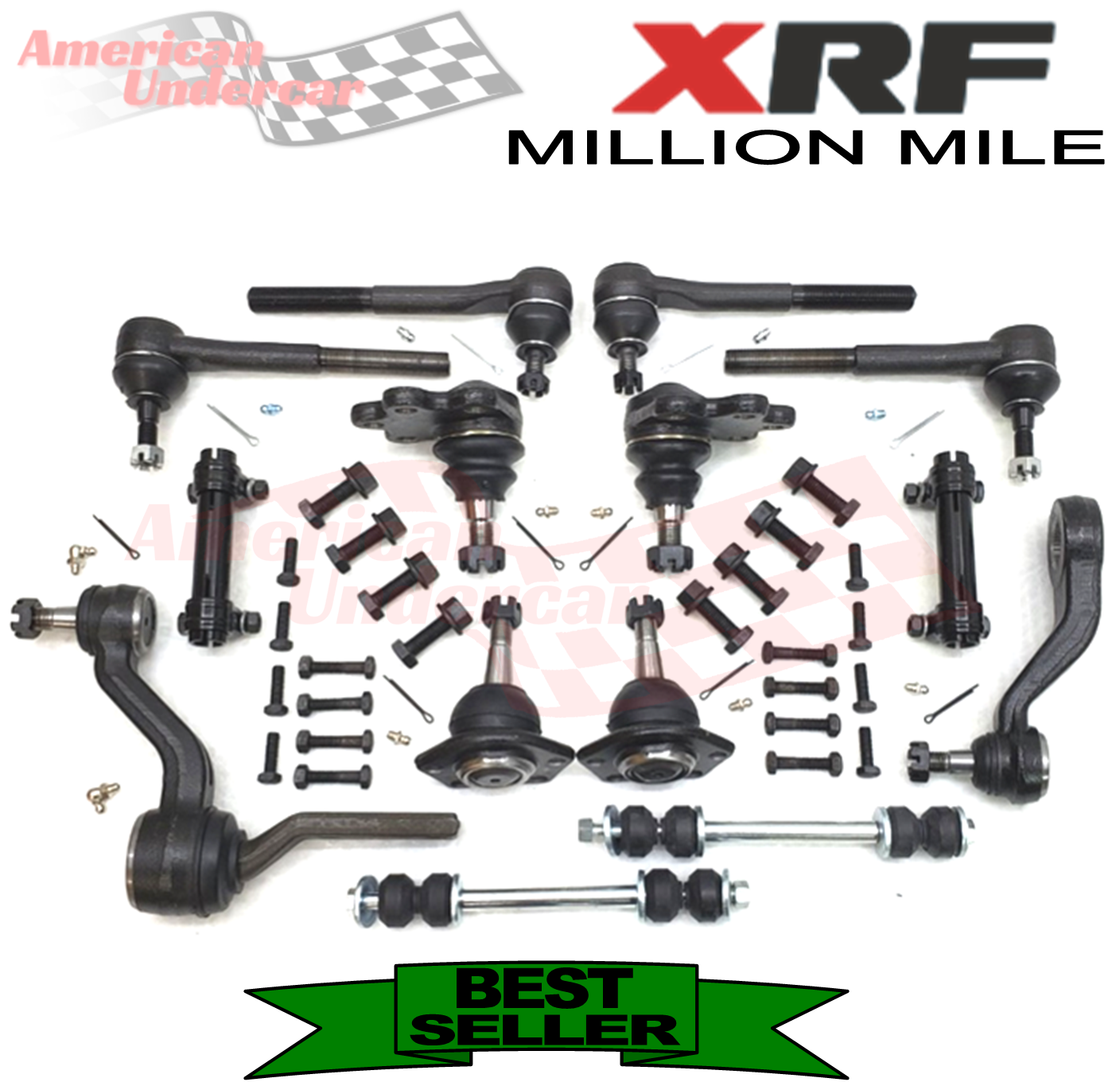 XRF Steering and Suspension Kit 1988-1995 Chevrolet GMC K2500 4x4 (with bolt on) 7200lb GVW