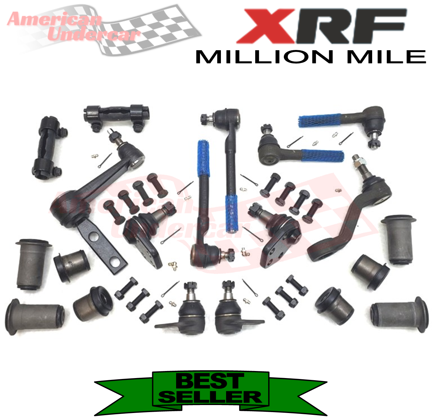 XRF Steering and Suspension Kit for 2000-2001 Dodge Ram 1500 2WD Independent Front Suspension