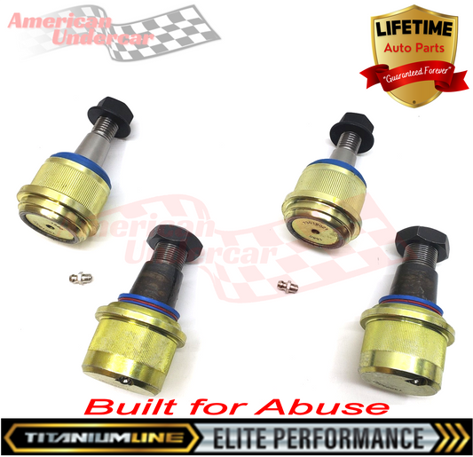 Lifetime Titanium Line Suspension Ball Joint Kit | 2014 - 2024 Dodge Ram 2500 3500 4x4