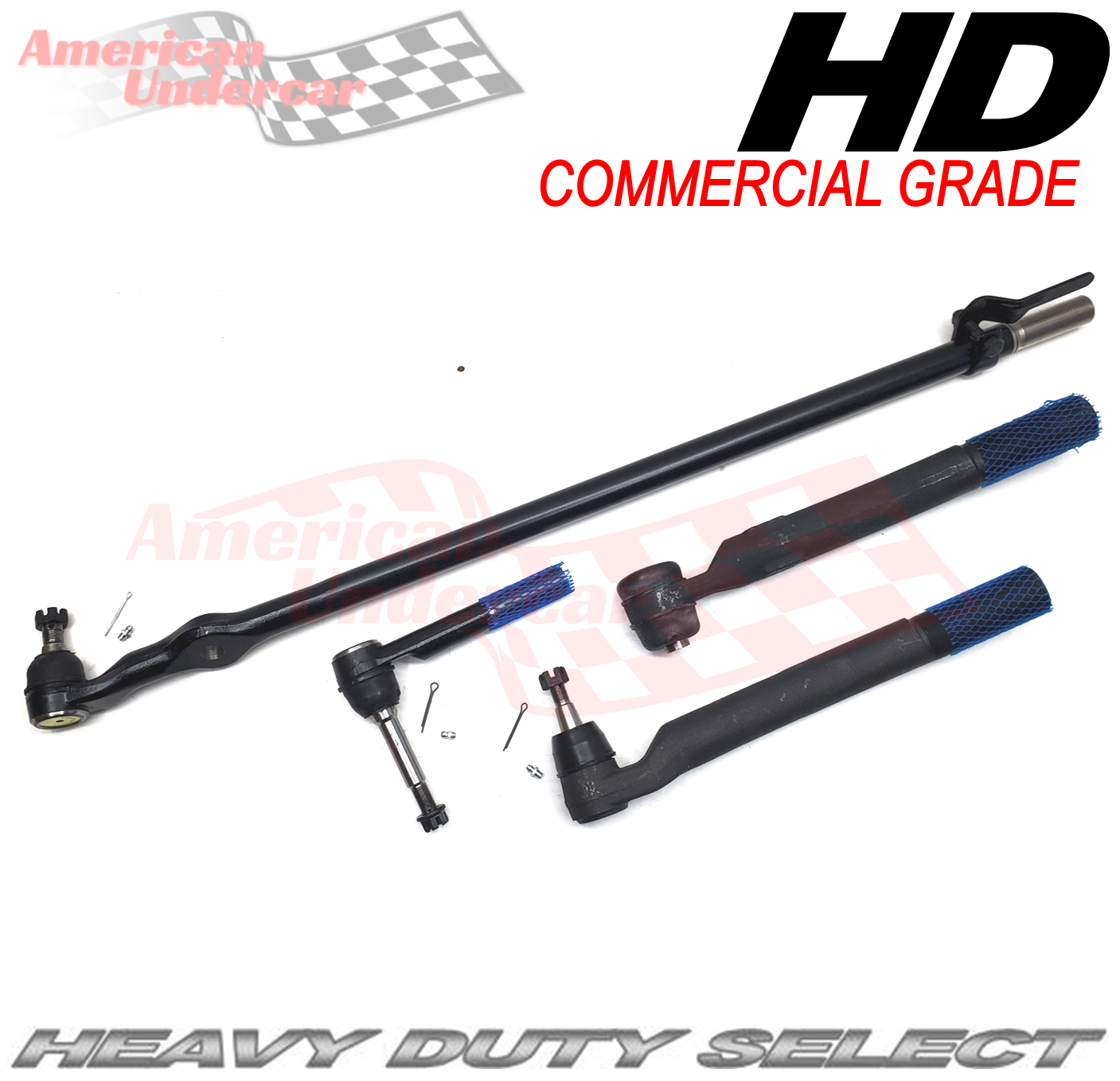 HD Tie Rod Steering Kit | 2011-2016 Ford F450 F550 Super Duty 2WD & 4x4 | Standard Frame