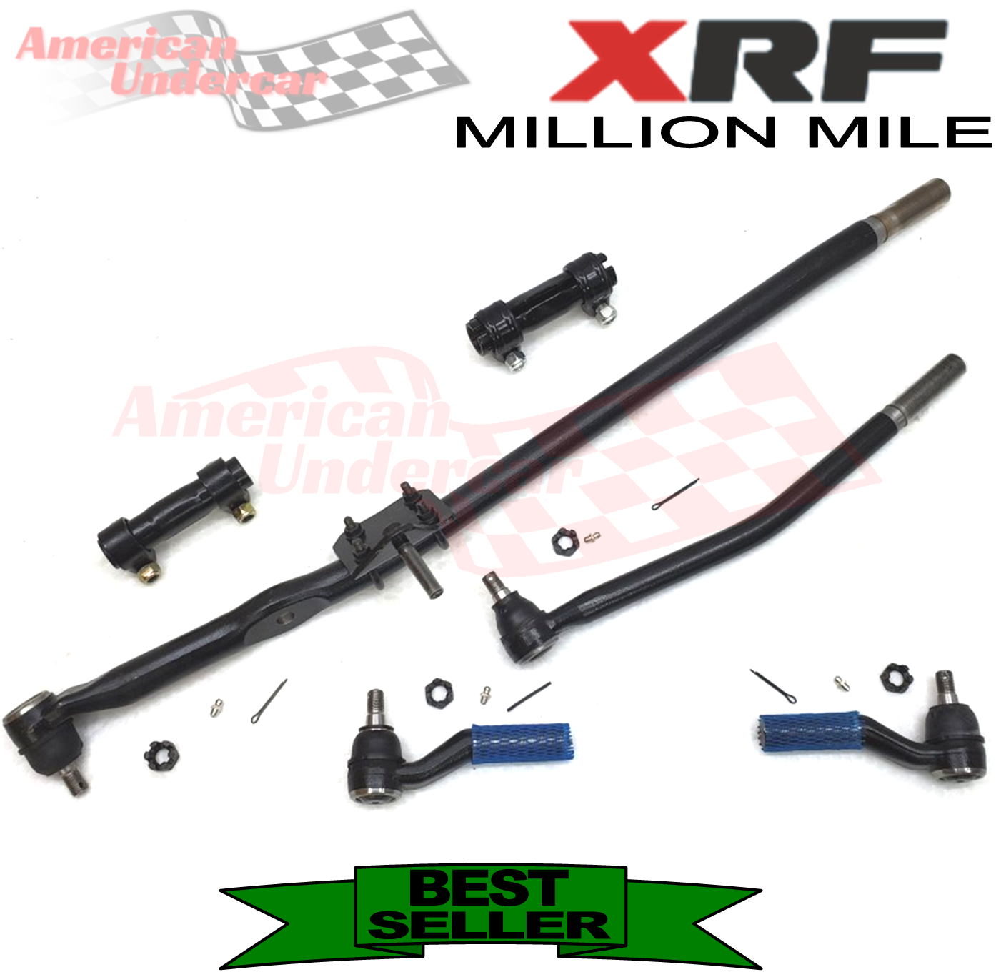 XRF Tie Rod Steering Kit | 1999-2023 Ford E450 Econoline Super Duty Dual Rear Wheel