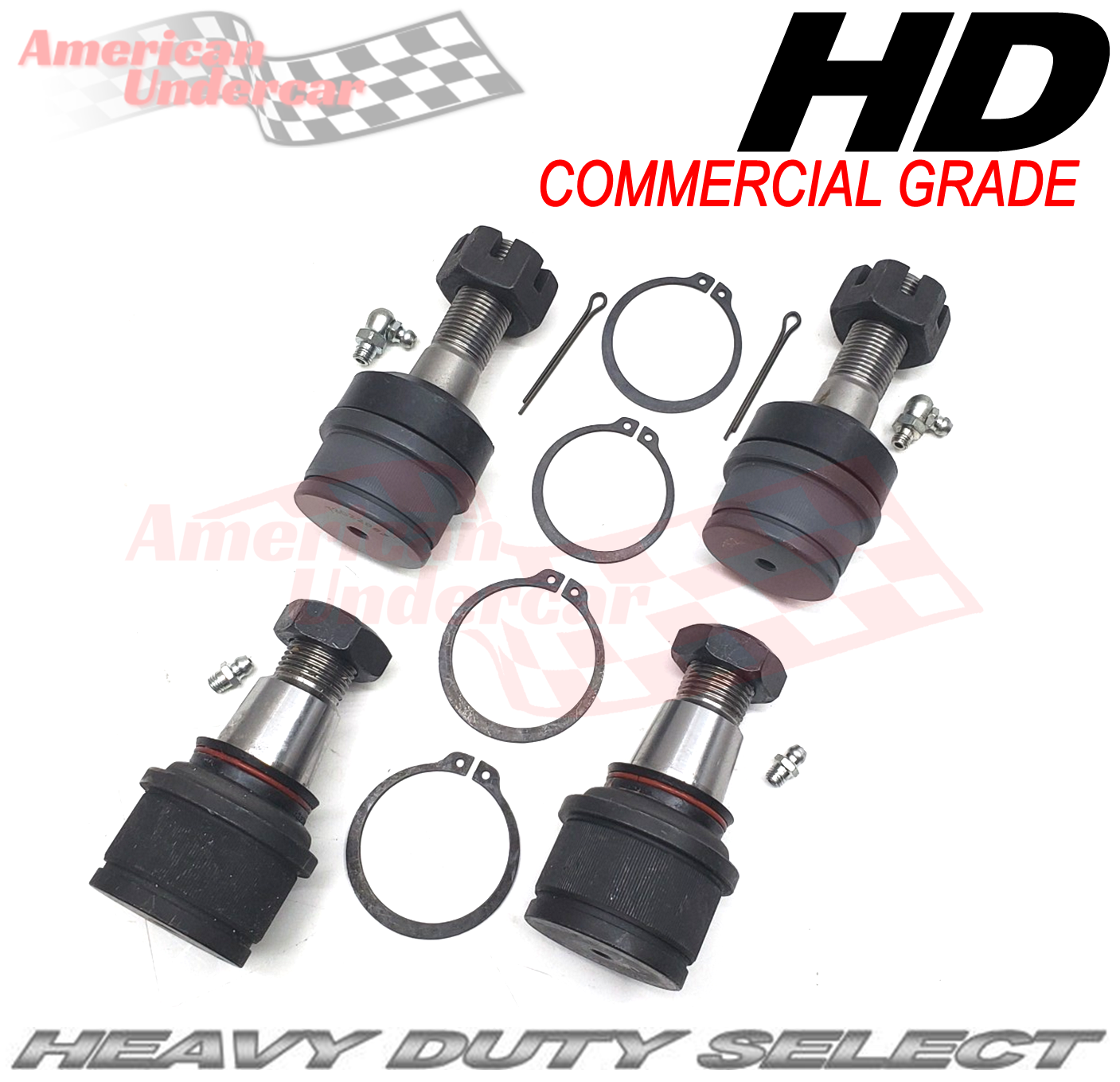HD Ball Joint Suspension Kit | 1985-1994 Ford F250 4x4 4600lb Axle