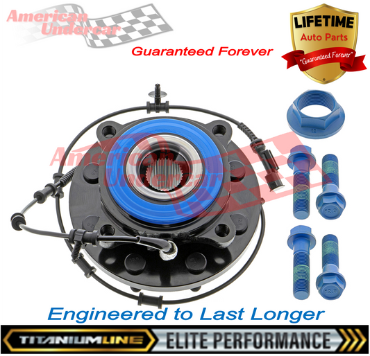 Lifetime Titanium Line Wheel Bearing Hub Assembly | 2014-2018 Dodge Ram 2500 3500