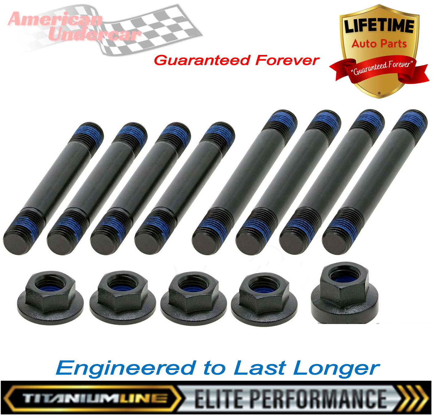 Lifetime Titanium Line Wheel Bearing Hub Assembly | 2017-2024 Ford F250 F350 Super Duty 4x4