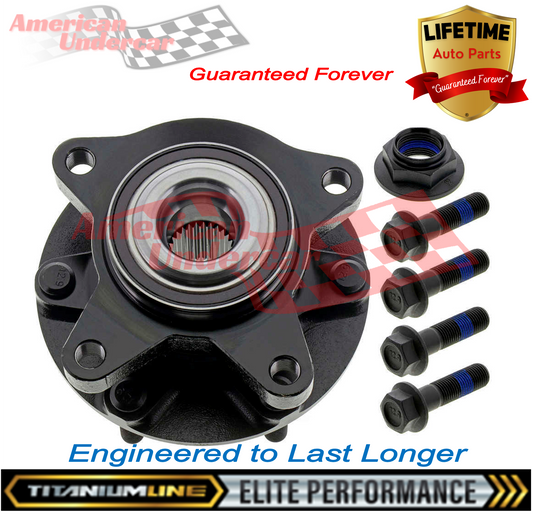 Lifetime Titanium Line Wheel Bearing Hub Assembly | 2019-2023 Ford Ranger