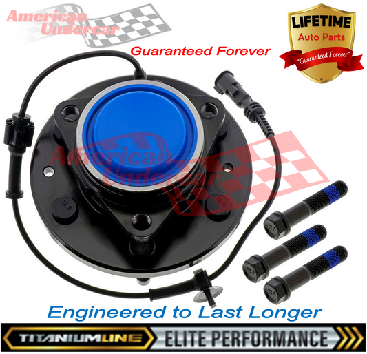 Lifetime Titanium Line Wheel Bearing Hub Assembly | 2014-2016 Chevrolet GMC 1500 4x4