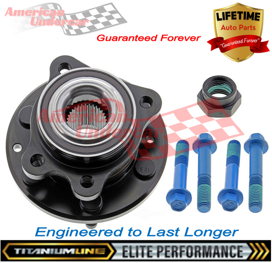 Lifetime Titanium Line Wheel Bearing Hub Assembly | 2015-2022 Chevrolet GMC 4x4