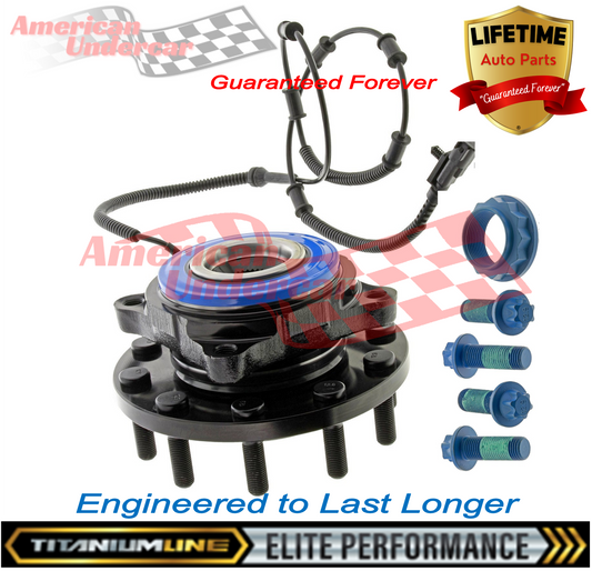Lifetime Titanium Line Wheel Bearing Hub Assembly | 2008-2018 Dodge Ram 4500 5500