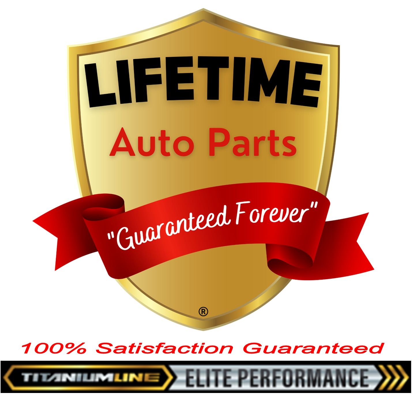 Lifetime Titanium Line Ball Joint Suspension Kit | 1999-2022 Ford E350 Super Duty