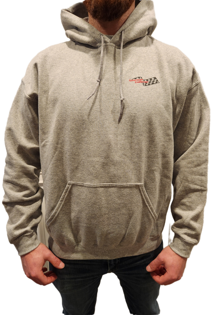 American Undercar Heavy Blend Hoodie Gray