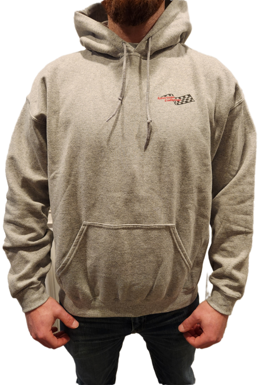 American Undercar Heavy Blend Hoodie Gray