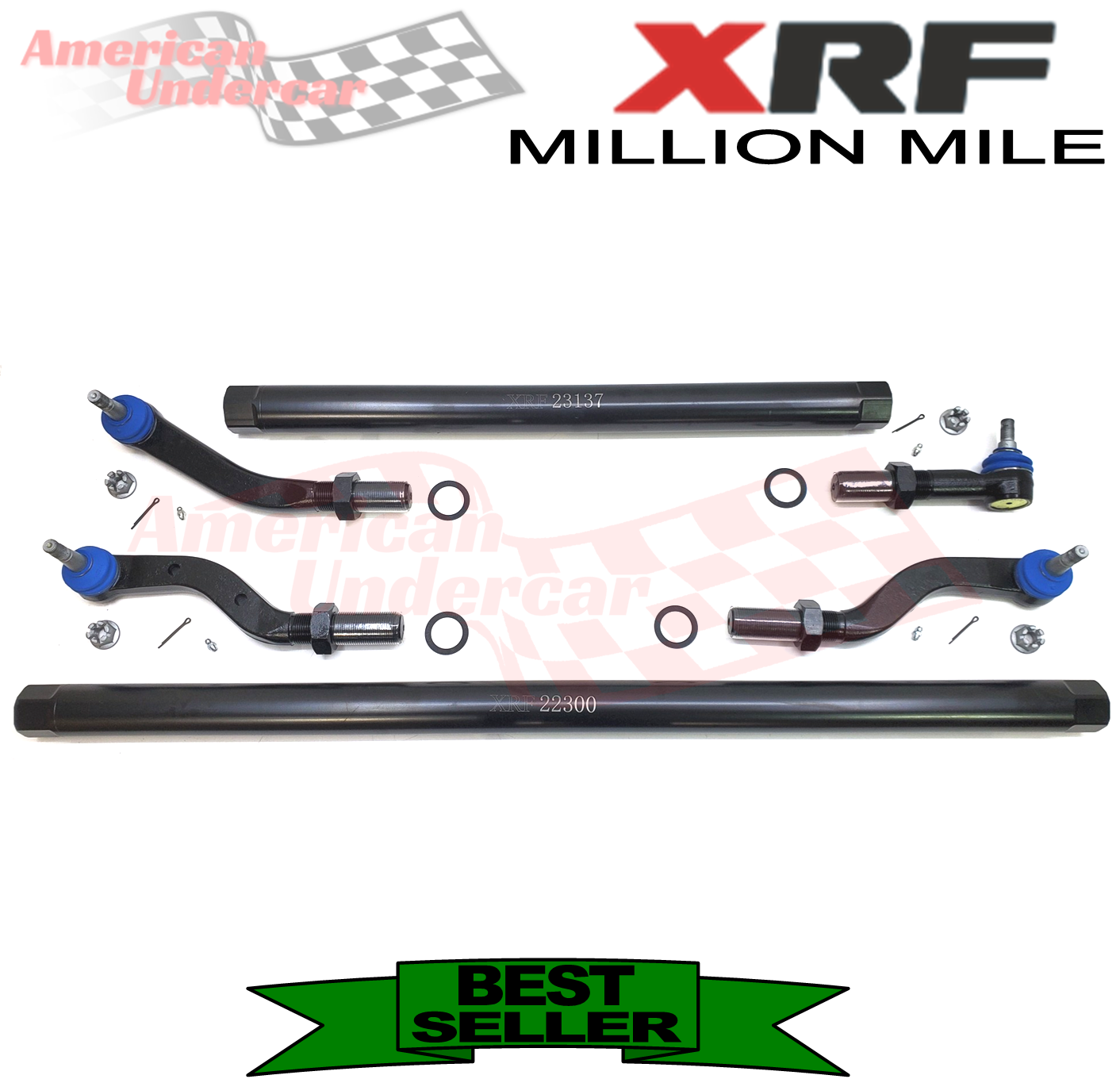 XRF Tie Rod Steering Kit | 2018-2025 Jeep Gladiator JT Wrangler JL 4x4